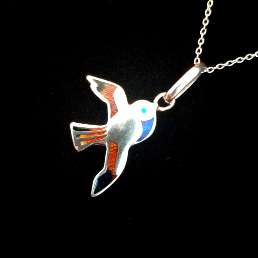 925 dove pendant